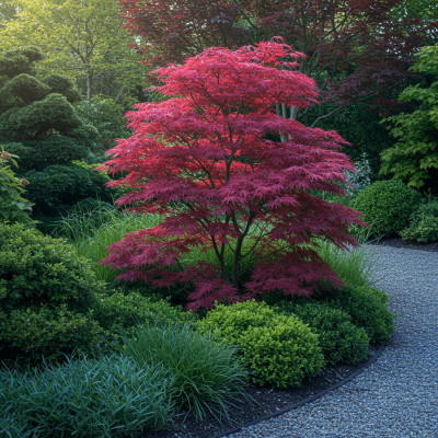 Acer palmatum atropurpureum
